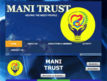 Tablet Screenshot of manitrust.org